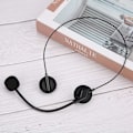 Miniatyrbild 4 av 5: Mikrofon headset plast mikrofon rekvisita maskerad rekvisita - 3 stycken