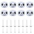 Miniatyrbild 1 av 5: 8 st Panda Påslakan Klämmor Täcke Gripper Halkskydd Klämma Lakan Hållare Anti-move Klämma Täcke Täcke
