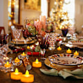 Miniatyrbild 4 av 5: 24 LED-ljus Flamlösa värmeljus Batteridekoration för jul X-mas träd Påsk Bröllopsfest [Batterier ingår]