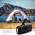 Miniatyrbild 5 av 5: 1 st med LED-ficklampa 2000mAh Power Bank Radio för smartphone Hem utomhuscamping