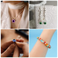 Miniatyrbild 5 av 5: 450 st Evil Eye Beads Eye Beads Handgjorda Evil Eye Resin Beads Berlocker för gör-det-själv-armband Halsband 15 färger10MM