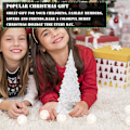 Miniatyrbilde 2 av 5: Flerfarget skrivebordslys med glødende LED-julelys LED-nattlys RGB 7-farget jul