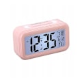 Miniatyrbild 1 av 5: Multifunktionell digital väckarklocka LED Smart Lysande Smart Clock Temperatur Perpetual Calendar Studentväckarklocka, rosa
