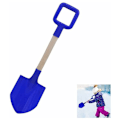 Miniatyrbild 1 av 4: 1 st Bärbar Strandspade för Barn Lätt att Använda - Blå Spade