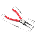 Miniatyrbild 2 av 5: Precision inner snap ring pliers raka käft cirklipstång - 2 stycken