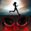 Miniatyrbilde 1 av 3: 2024 Nye 2 stk LED-sko klipslys USB-lading sikkerhetsklipslys for løping jogging gåing sykling