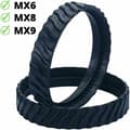 2 kedjor anpassningsbara för däck Zodiac MX6 MX8 MX9, Baracuda Pool Cleaner Robot R0526100