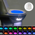Pikkukuva 4 / 5: Liikkuva WC-istuimen yövalo 16 väriä Taustavalo USB-ladattava Taustavalo LED-WC-kulhoon WC-valo