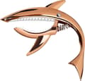1 st Shark Capo Lättviktslegering Snabbväxling med Förvaringsväska för Gitarr, Ukulele, Banjo Svart