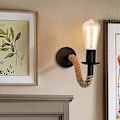Miniatyrbild 2 av 3: 2 st Vinta Hamparep Lampa Indrial Idealisk För Väg Eller Säng Utan Källa