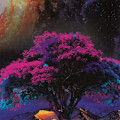 Miniatyrbild 5 av 5: Galaxy Starry Sky Tapestry Universe Space Tapestry Wall Hanging Psychedelic Mysterious Nebula Star Tapestry for Living Room Dorm