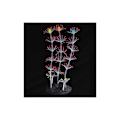 Miniatyrbillede 5 af 5: x Stripe Coral Plant Kunstig Silikone Lysende Ornament Dekoration til Akvarium Landskab