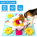 Miniatyrbild 5 av 5: Sniffmatta för hundar, Triumph Dog Play Mat Interaktiv leksak Valp Sniffmatta Husdjursmatningsmatta Hundtränare Mattor för tryckavlastning Hjärnstimulering