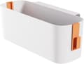 Hängande förvaringskorg för nattduksbord orange