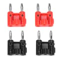 4 st skruvtyp dubbla bananplugg högtalarkontakter 436 + typ