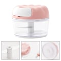 Miniatyrbild 3 av 6: Grönsakshackare Lökhackare Hackare Örthackare Lökskärare Multi Food Chopper, Rosa