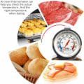Miniatyrbillede 3 af 5: 50-300°C/100-600°F Ovn Termometer, 2 Pakke Ovn Grill Stegekok Smoker Termometer Øjeblikkelig Læsning Termometer Rustfrit Stål Køkken Madlavning T (Sølv)