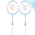 Miniatyrbild 3 av 3: Badmintonracket i Aluminiumlegering för Utomhussporter, Set för Barn, Träningspats