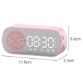 Miniatyrbild 1 av 3: Väckarklocka för barn Digital väckarklocka Spegelklocka Usb-portrosa