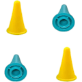 Miniatyrbild 1 av 4: Sticksticksspetsskydd, 4 st sticksticksspetsskydd