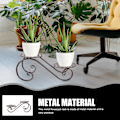Miniatyrbild 3 av 3: Blomkruka Stativ Krukväxt Stativ Metall Blomkruka Stativ Inomhus Växtdisplay Stativ