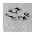 Miniatyrbild 5 av 5: Sequin Lure Bait Konstgjord Flugkrok -objekt Fiske Set Insektkrok Fiskeutrustning Tillbehör