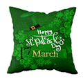 Miniatyrbild 1 av 2: St. Patrick's Day Kuddeöverdrag för Hemmet - 'Survived Family' 