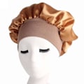 Miniatyrbild 2 av 2: Satin Bonnet - Sovhatt - Brun One Size Brun-1