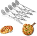 Expanderbar multihjul i rostfritt stål pizzaskärare