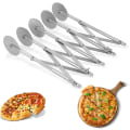 Miniatyrbild 1 av 6: Expanderbar multihjul i rostfritt stål pizzaskärare