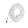 Miniatyrbild 2 av 5: Fosto Cat7 Ethernet-kabel 30m Kategori 7 Platt RJ45 Hög hastighet 10 Gbps LAN Internet För Xbox, PS4, Modem, Router, Switch, PC, TV Box 8m Vit?