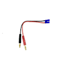 Miniatyrbild 1 av 5: 16awg B6 Imax batteriladdningskabel Ec2 hane till banankontakt för Hubsan H501s Rc Drone Quadcopter delar