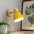 Miniatyrbild 2 av 3: Nordisk metalljärn Macaron sängbord sovrum enkel modern vägglampa