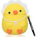 Miniatyrbild 1 av 4: Airpod 2/1 Fodral Djur Cartoon Kawaii Design Cover För Airpods Silikonfodral Air Pods Söt Rolig 3d Kul Mjuk Designer Unik Snygg För Flickor Pojke