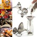 Miniatyrbild 2 av 5: Trattset med tre köksredskap FiltertrattSilver
