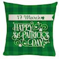 Miniatyrbild 1 av 2: St. Patrick's Day Kuddeöverdrag för Hemmet - 'Survived Family' 
