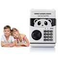 Miniatyrbild 2 av 5: Cartoon Piggy Bank Coin Piggy Bank Atm Deposit Machine Automatic Panda Piggy Bank Code Locks For ChildrenCat 2