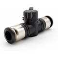 Miniatyrbillede 1 af 5: 10mm pneumatisk kugleventil, indre diameter luftstrømsregulator, sort plastlegering ventil hurtigkobling, til pneumatiske værktøjer