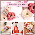 Miniatyrbilde 4 av 5: 1500 Stykker Valentinsdag Hjerte-Klistremerker Valentinsdag Hjerteformede Klistremerker Med 8 Ulike Ord Selvklebende Hjerteklistremerke Rull Valentinsdag Sti
