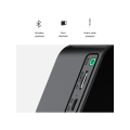 Pikkukuva 3 / 5: Uusi langaton bluetooth 5.0 -kaiutin peilipuhelimen pidiketoiminnolla LED-herätyskello langaton bluetooth-kaiutin FM:llä 1 kpl (valkoinen??)
