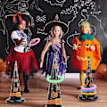 Miniatyrbilde 3 av 5: Annen Pynt Til Jul Halloween Oppblåsbar Heksehatt Gresskar Oppblåsbar Kaste Spill Heksehatt Kasting Spill Med Oppblåsbare Ringer Og Luftpumpe