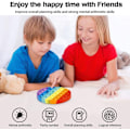 Miniatyrbild 2 av 5: Poppy Anti-Stress Fidget Toy Push Pop Bubble Toy (Mix av 3)