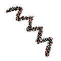 Miniatyrbild 1 av 4: Juldekoration för festlig atmosfär Färgade band 2m Julgransprydnader Toppar