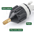 Miniatyrbild 3 av 5: 2 SUP Pump Valve Adapter Med Munstycke, Luftventilomvandlare För Uppblåsbar Båt, Stand Up Paddle Board Kajak