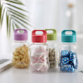Miniatyrbillede 2 af 5: 6oz Lille Vandflaske til Børn til Skole - Madkvalitets Plastik - Mini Sød Juice Rejse Sportsflaske med Bred Mund - Sætvis til Mælk/Kaff/Te - Køkkenopbevaring