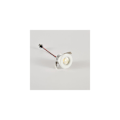 Pikkukuva 2 / 5: LED-upotettu puinen puutarhavalaisin IP67 vedenpitävä ulkovalaisin 3W DC12V lämmin valkoinen valo minivalaisinsetti kattoon portaisiin
