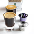 Miniatyrbild 8 av 10: Påfyllningsbara kaffekapslar i rostfritt stål med skedborste för K-fee espressomaskiner