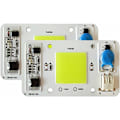 Miniatyrbillede 1 af 5: 2 stk. LED-chip 50W Hvid 6000K 220V COB LED-chip Ingen lodning påkrævet Indbygget Smart IC-driver til LED-projektør