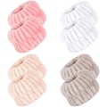 Miniatyrbillede 1 af 5: 8 stk. Spa Håndledsvaskebånd Mikrofiber Håndledsvaskehåndklæde Bånd Håndledsband Til Vask Ansigt Absorberende Håndledsband Håndleds svedbånd Til Kvinder Piger Forhindrer Liq