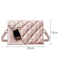 Miniatyrbild 2 av 4: Crossbody-väskor för kvinnor, små handväskor, axelväska, damhandväska, rosa